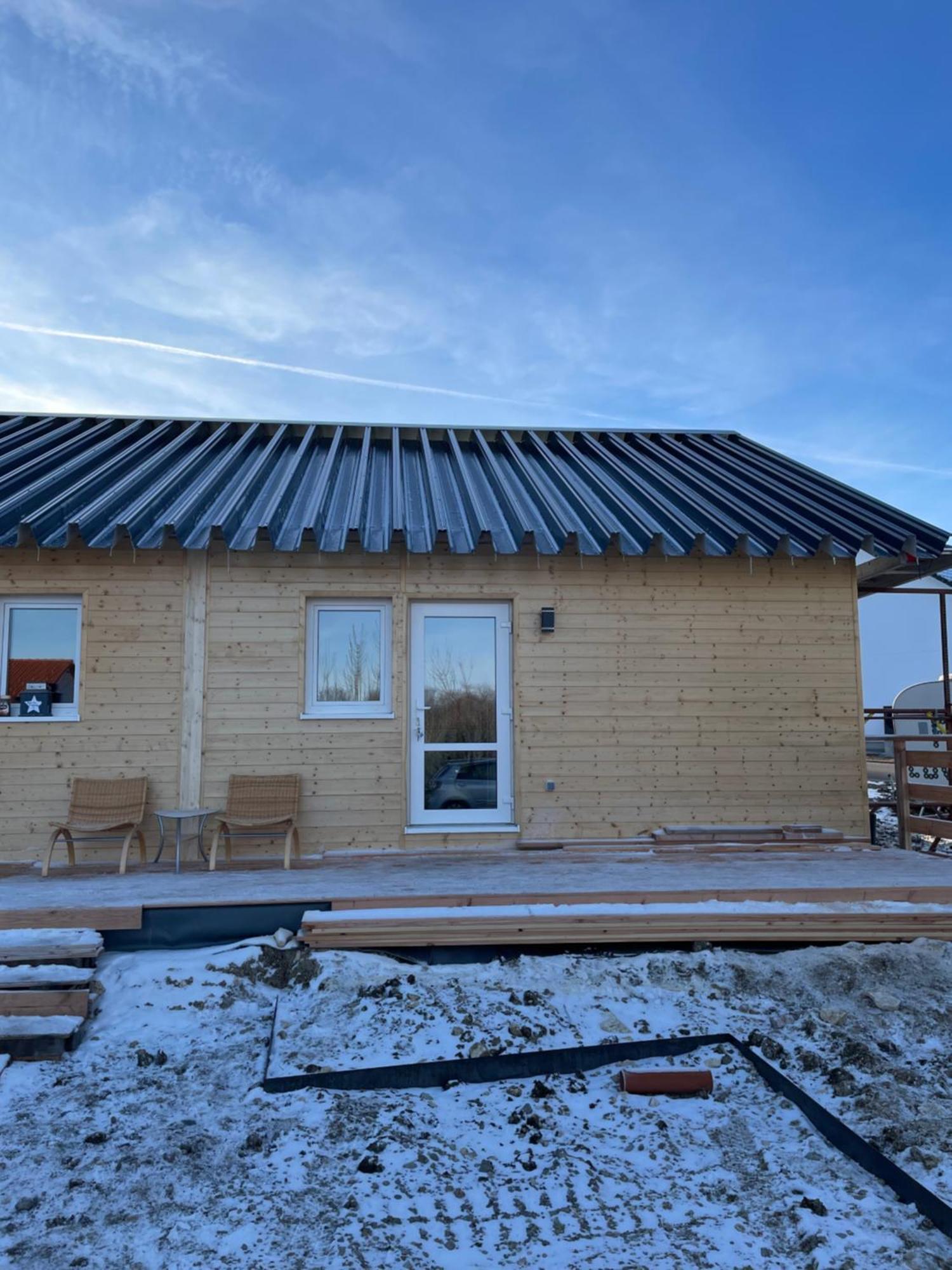 Tinyhaus #1 Huelben - Ortsrand - Kostenlose Parkplaetze Hulben Eksteriør billede