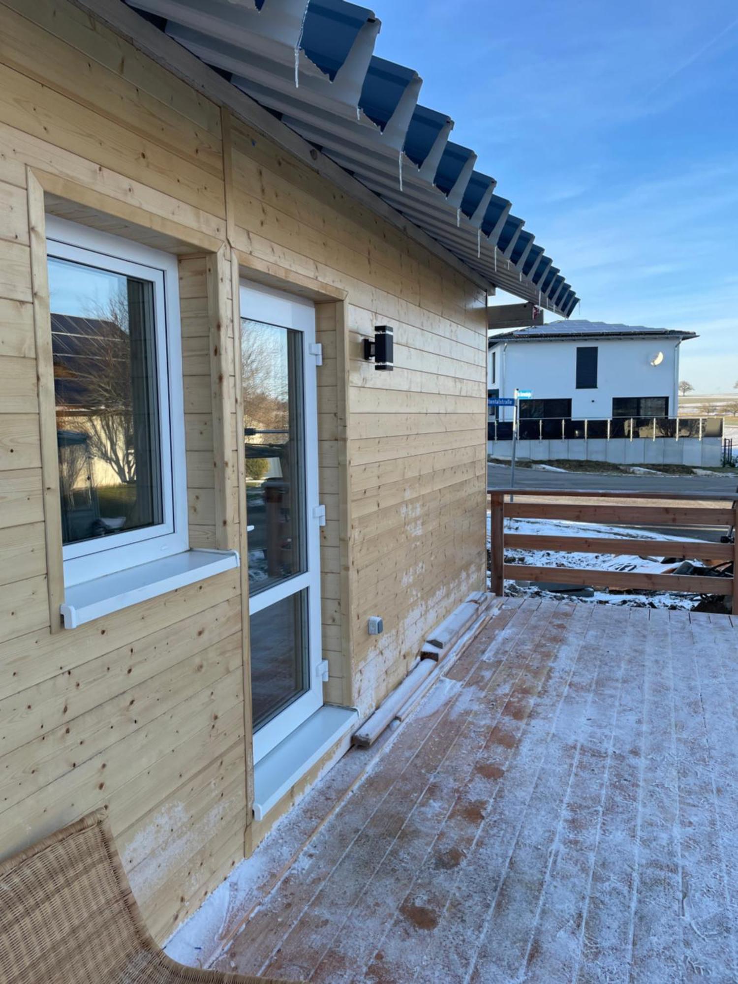 Tinyhaus #1 Huelben - Ortsrand - Kostenlose Parkplaetze Hulben Eksteriør billede
