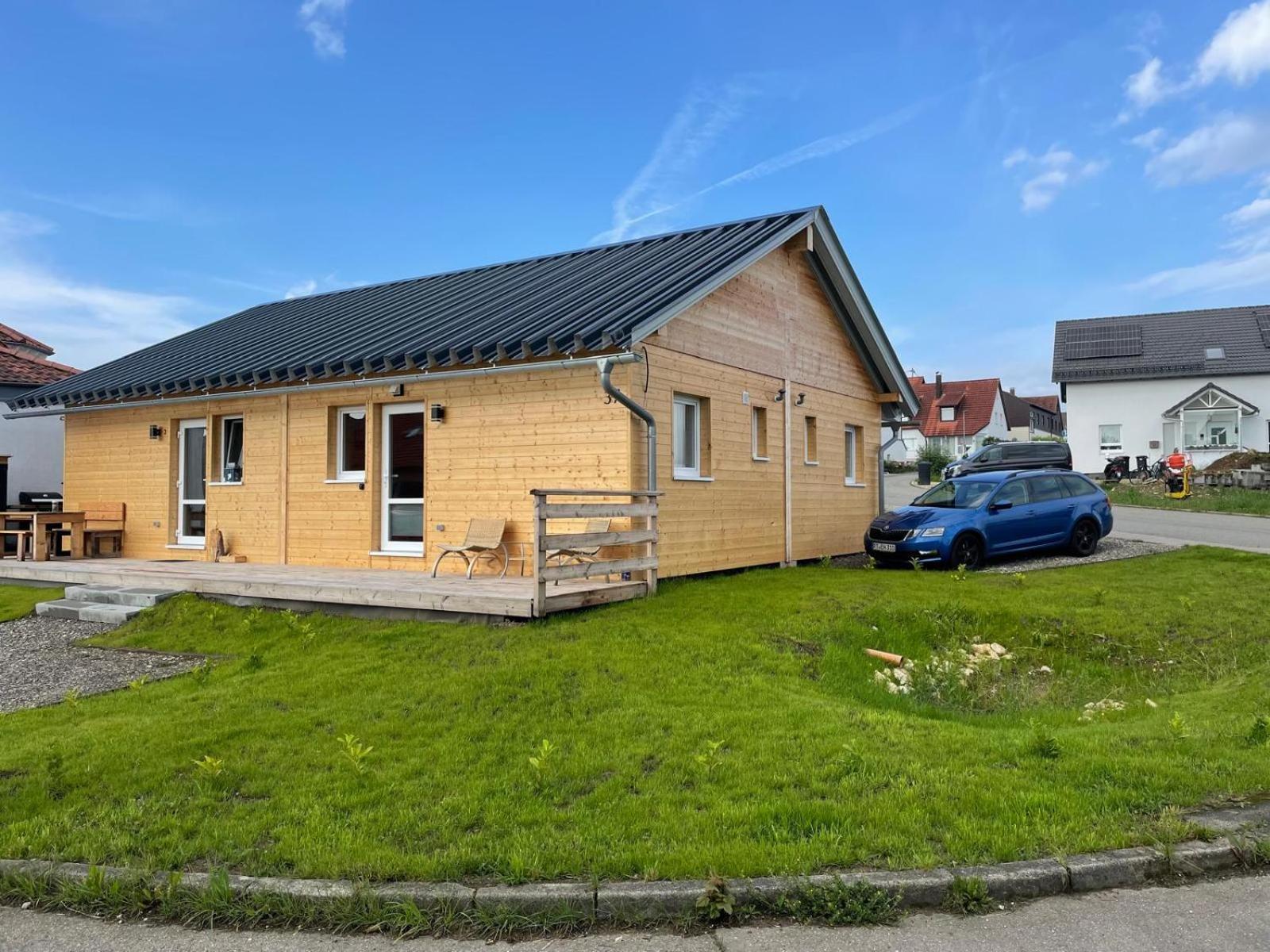 Tinyhaus #1 Huelben - Ortsrand - Kostenlose Parkplaetze Hulben Eksteriør billede